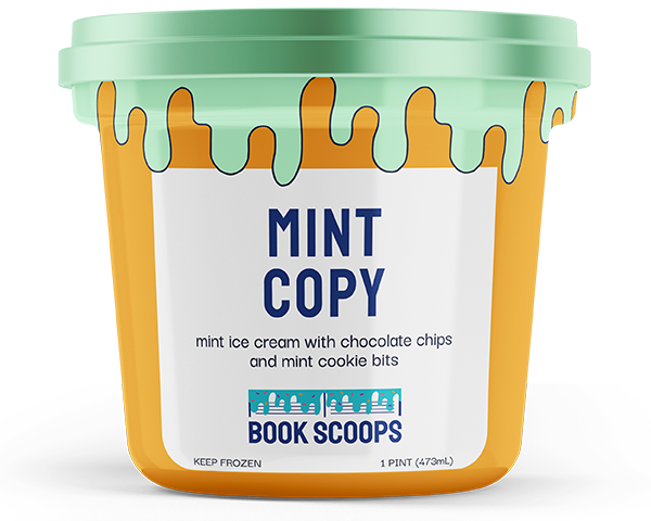 pint container for mint copy flavor