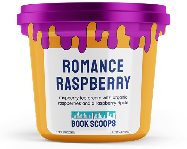 pint container for romance raspberry flavor